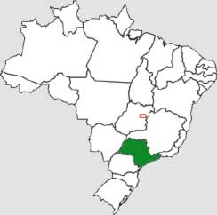 Mapa de So Paulo